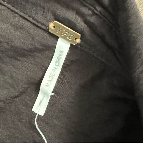 Young Fabulous & Broke Black Cut Out Maxi Dress L NWT - Picture 7 of 9